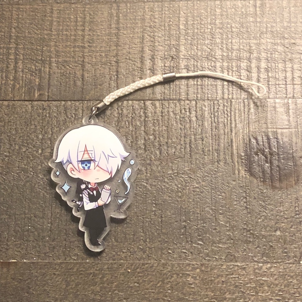 Decim from Death Parade Keychain